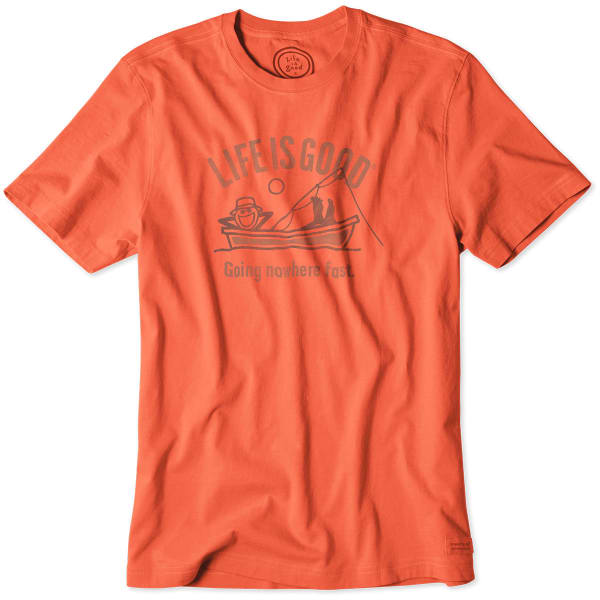 LIFE IS GOOD Men's Going Nowhere Fish Crusher Tee