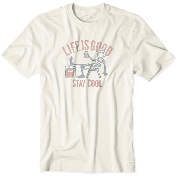 LIFE IS GOOD Men's Stay Cool Crusher Tee