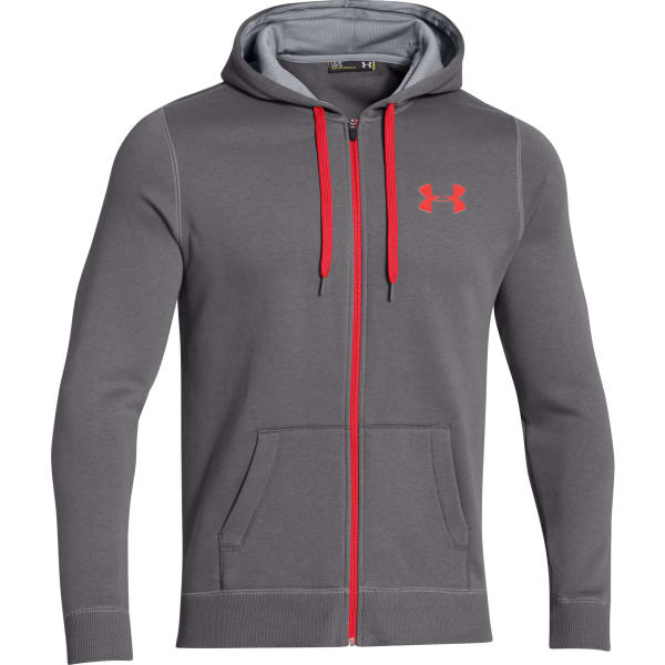 UNDER ARMOUR Men's UA Rival Cotton Full-Zip Hoodie