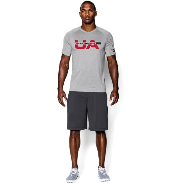 UNDER ARMOUR Men's Wordmark Strikethrough T-Shirt