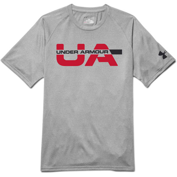 UNDER ARMOUR Men's Wordmark Strikethrough T-Shirt