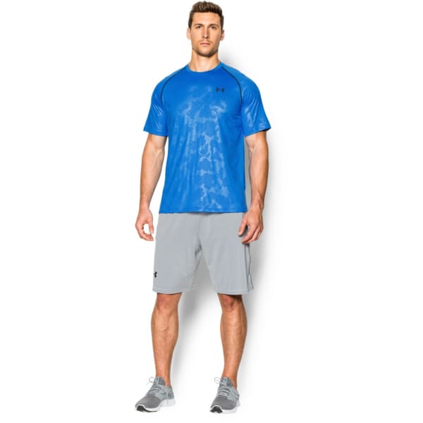 UNDER ARMOUR Men's Tech Patterned Short-Sleeve T-Shirt