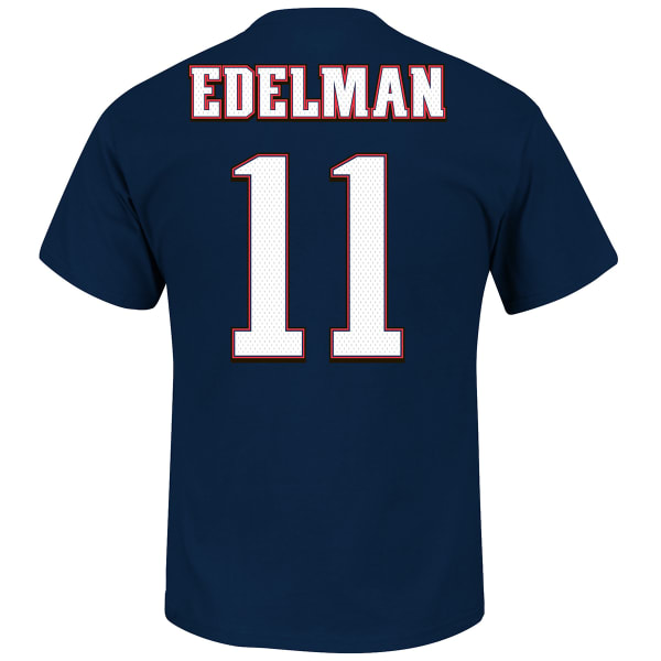 NEW ENGLAND PATRIOTS Men's Edelman #11 Crew Neck Tee Shirt