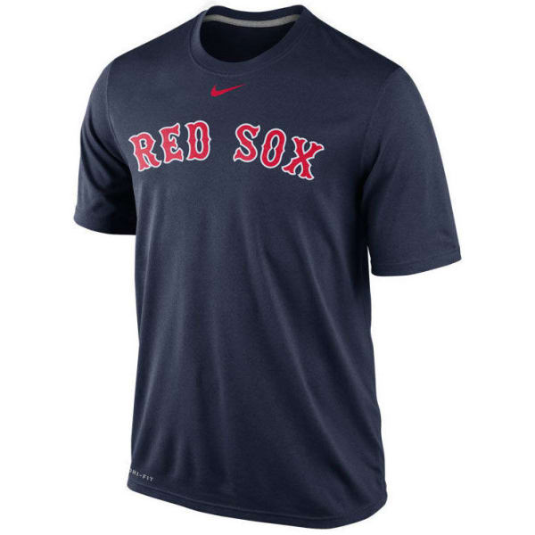 NIKE Men's Boston Red Sox Legend Wordmark Short-Sleeve Tee
