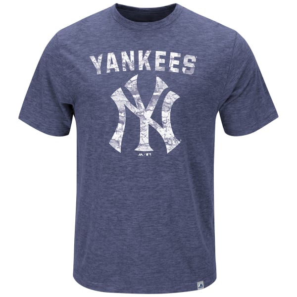 NEW YORK YANKEES Men's Hours and Hours Heathered Slub Tee