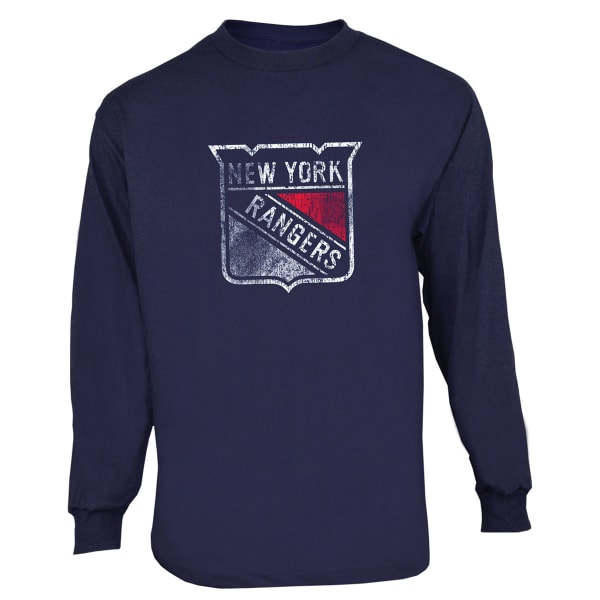 NEW YORK RANGERS Men's Big Logo Long Sleeve Shirt