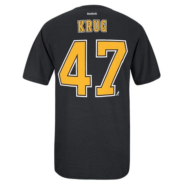 REEBOK Men's Torey Krug #47 Boston Bruins Tee