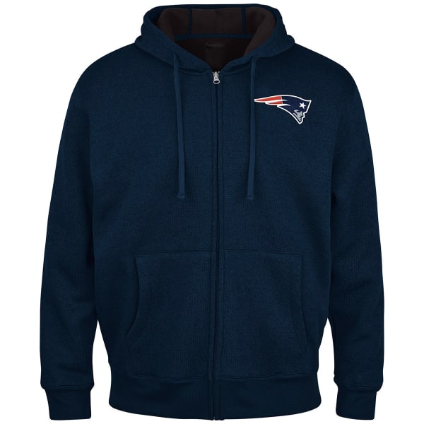 THE NEW ENGLAND PATRIOTS Men's Primary Receiver Full Zip Jacket