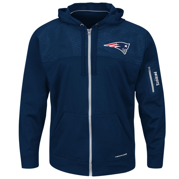 NEW ENGLAND PATRIOTS Men's Ready for Action Full-Zip Hoodie