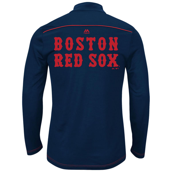 BOSTON RED SOX Men's Ready and Willing 1/4 Zip-Up