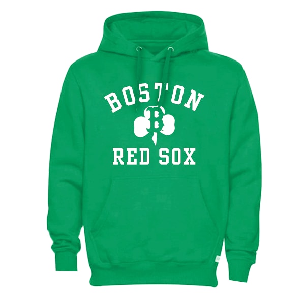 BOSTON RED SOX Men's St. Patrick's Day Fleece Hoodie