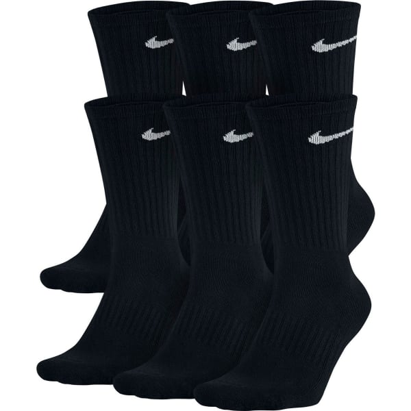 NIKE Men's Banded Crew Socks, 6 Pairs