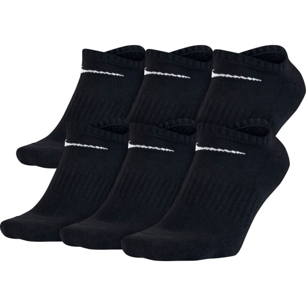 NIKE Men's Banded No Show Socks, 6 Pairs