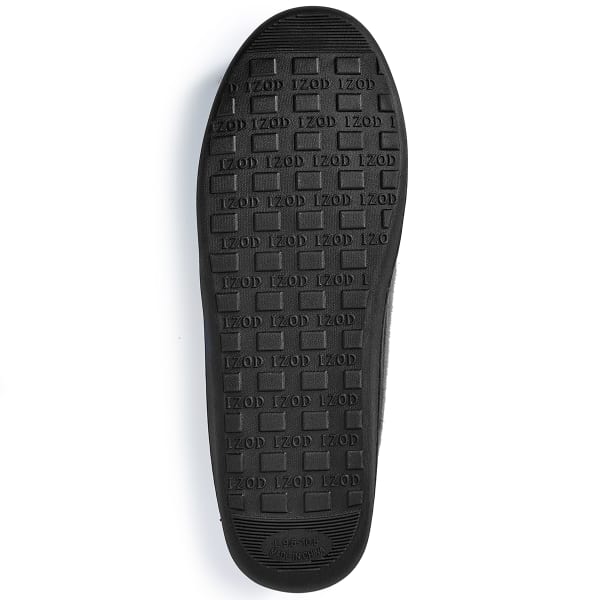 IZOD Men's Two-Tone Moc Slippers