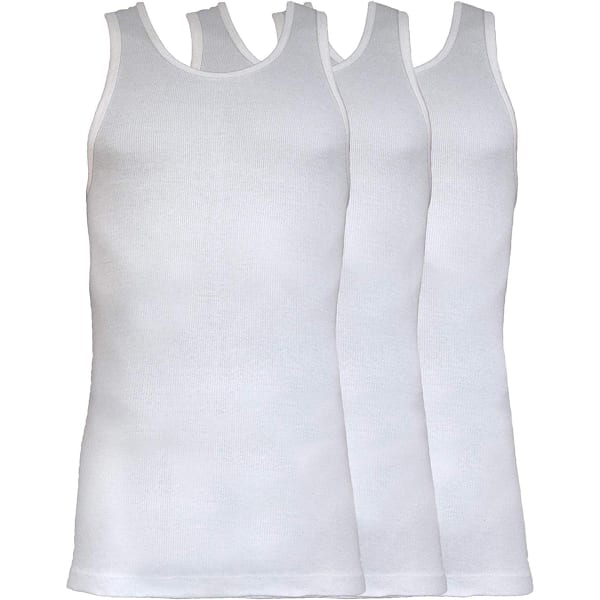 ADIDAS Men's Climalite Athletic Comfort Muscle Tanks, 3-Pack