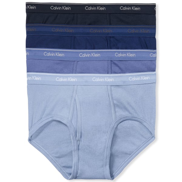 CALVIN KLEIN Men's Classic Cotton Basic Briefs, 4 Pack