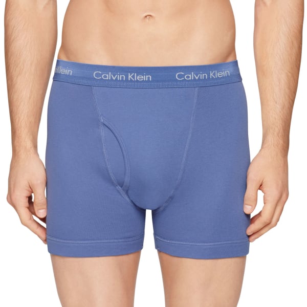 CALVIN KLEIN Men's Classic Cotton Boxer Briefs, 3 Pack