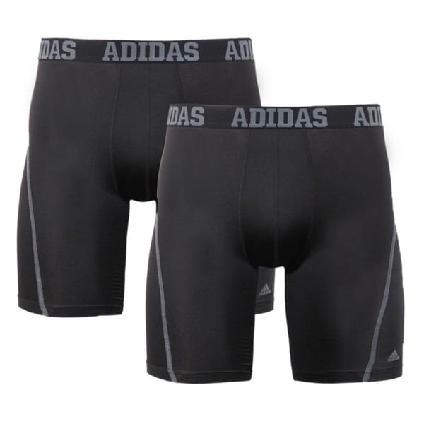 Adidas 2 Pack Climacool Performance Boxer Briefs Dark Grey