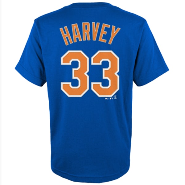 NEW YORK METS Kids' Harvey #33 Jersey