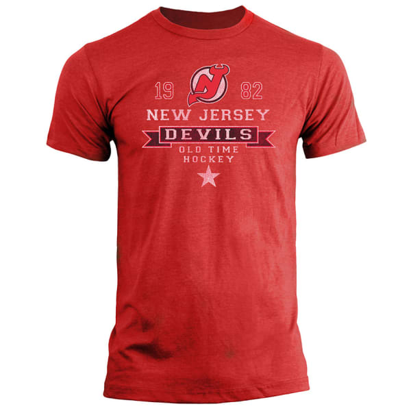 NEW JERSEY DEVILS Men's Igloo Heathered Fashion Tee, S/S