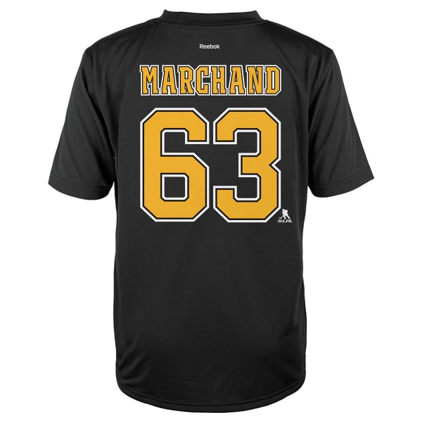 BOSTON BRUINS Kids' Brad Marchand #63 Short Sleeve Tee