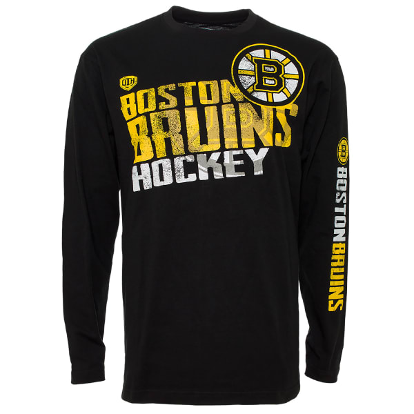 BOSTON BRUINS Boy's Double Shift Long Sleeve Tee Shirt