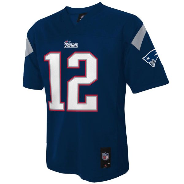 NEW ENGLAND PATRIOTS Boys' Brady #12 Replica Jersey