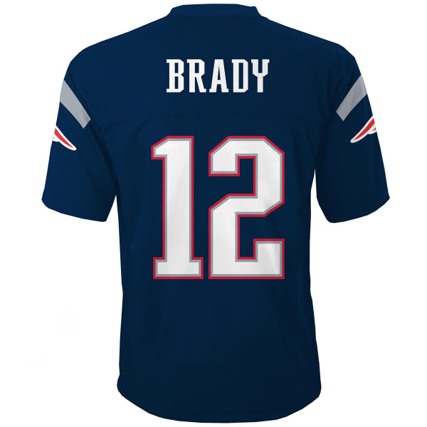 NEW ENGLAND PATRIOTS Boys' Brady #12 Replica Jersey