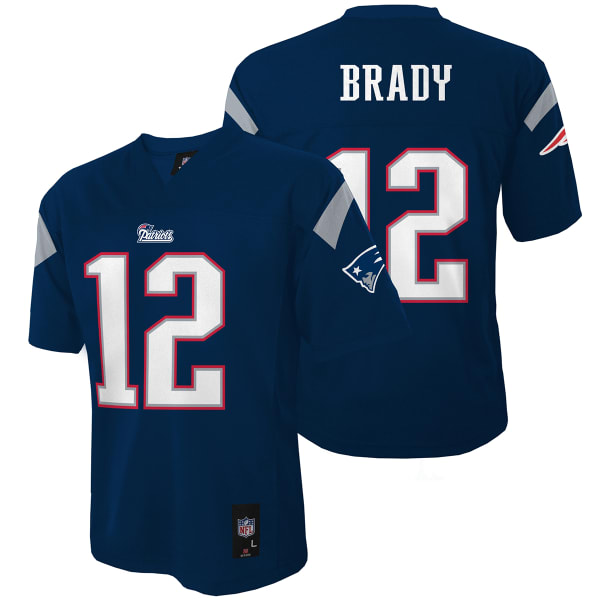 NEW ENGLAND PATRIOTS Boys' Brady #12 Replica Jersey