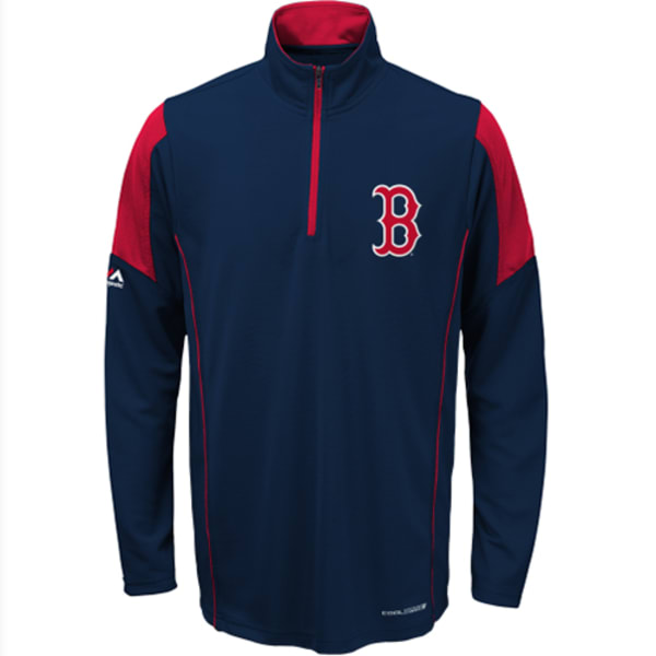 BOSTON RED SOX Boys' 1/4 Zip Fleece Pullover