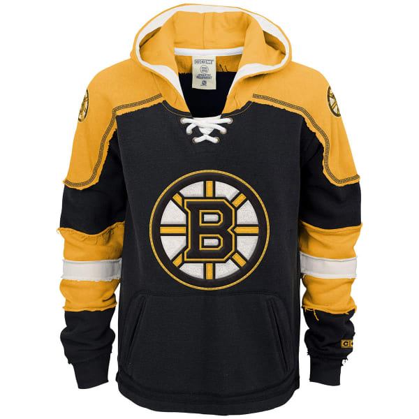 BOSTON BRUINS Kids' CCM Laced Pullover Hood