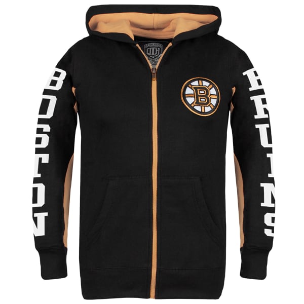 BOSTON BRUINS Boys' Woody Full-Zip Hoodie