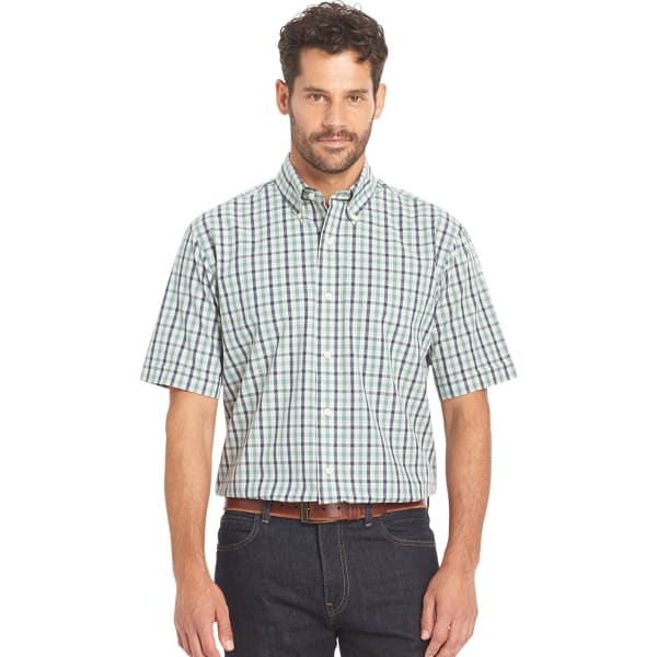 ARROW Men's Hamilton Poplin Short-Sleeve Shirt