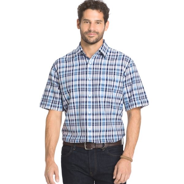 ARROW Men's Sea Jack Pucker Plaid Shirt