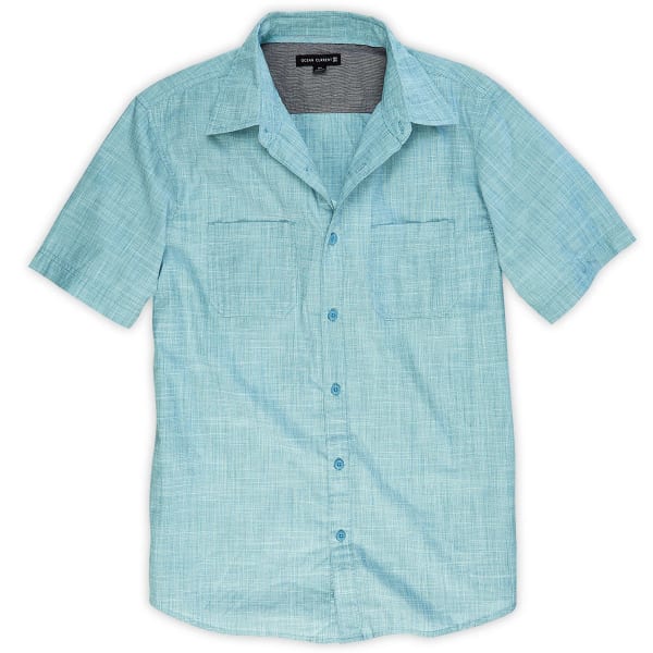 OCEAN CURRENT Guys' Kickturn Crosshatch Woven Shirt