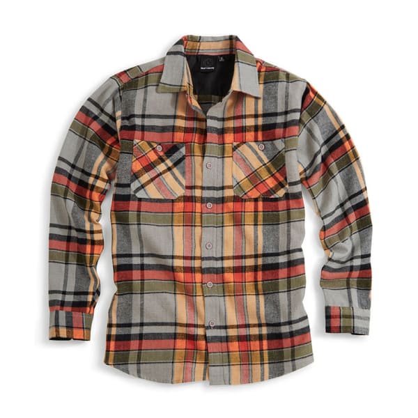 BURNSIDE Young Men's Dana Flannel Shirt