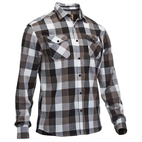 FREE NATURE Guys' Buffalo Plaid Woven Shirt