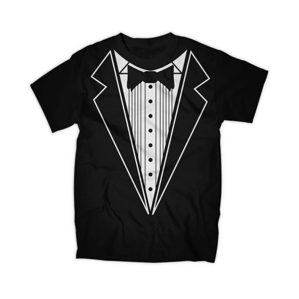 TRAU & LOEVNER Young Men's Tux Screen Tee