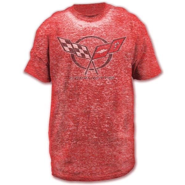 HYBRID Guys' Corvette Retro Burnout Graphic Tee