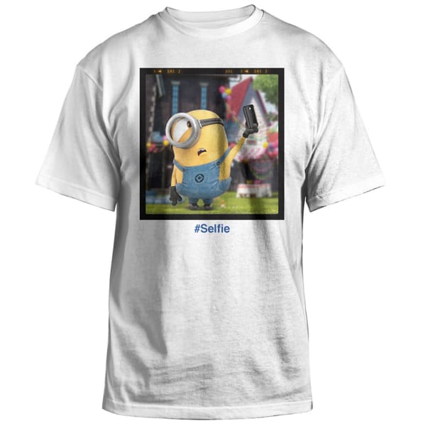 MINION #SELFIE Licensed Young Men's Graphic Tee