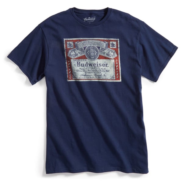 D55 Guys' Budweiser Indigo Short-Sleeve Tee