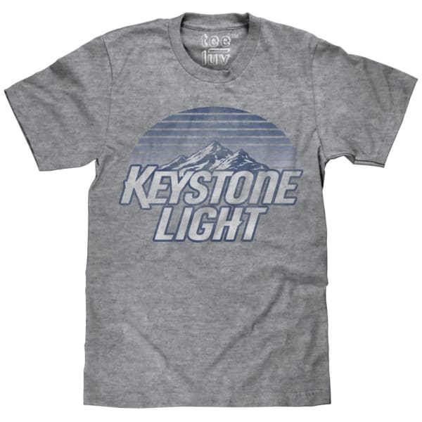 TEE LUV Guys' Keystone Light Beer Short-Sleeve Tee