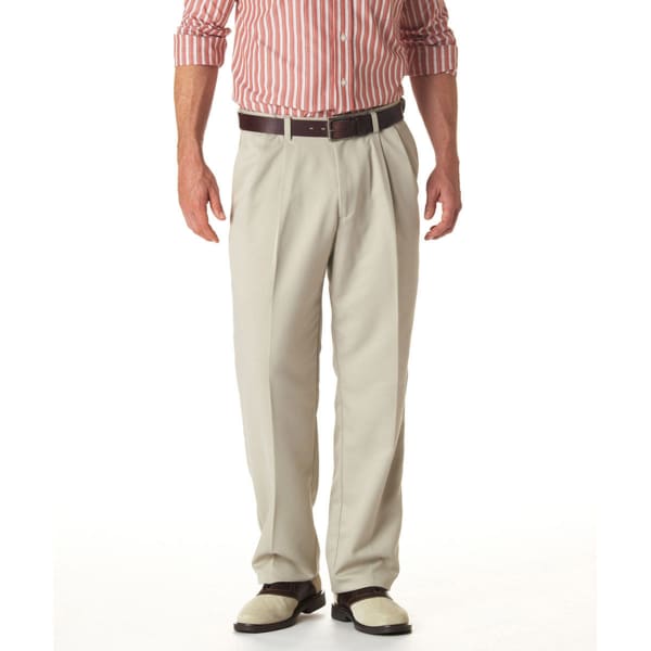 HAGGAR Cool 18 Pleated Pants