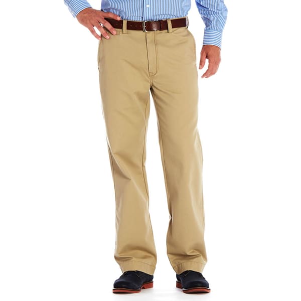 HAGGAR Men's Life Straight Fit Pants - Discontinued Style