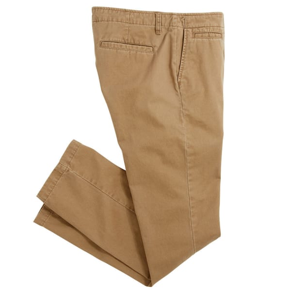 CROSSFIRE Men's Slim Chino Flat Front with Extra Pocket