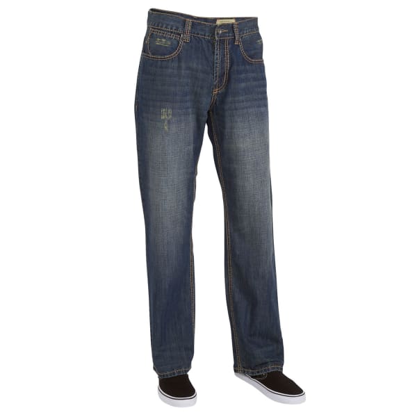 AXEL Men's Enfield Relaxed Straight Jeans