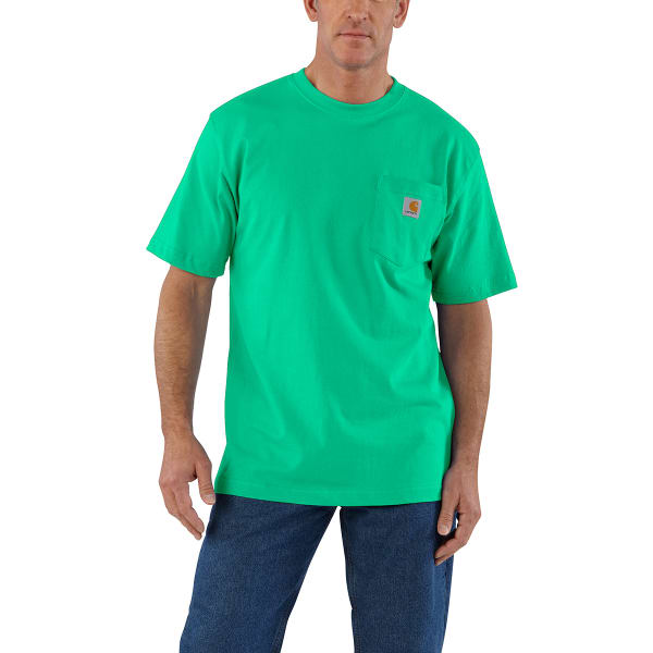 CARHARTT Men's K87 Loose Fit Heavyweight Short-Sleeve Pocket Tee