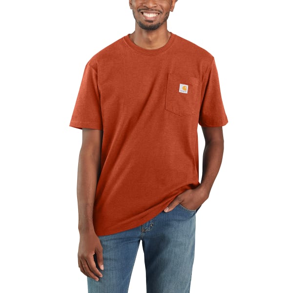 CARHARTT Men's K87 Loose Fit Heavyweight Short-Sleeve Pocket Tee