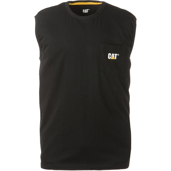 CATERPILLAR Men's Trademark Pocket Sleeveless Tee