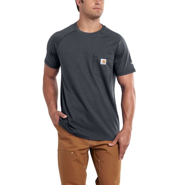 CARHARTT Men's Force Relaxed Fit Midweight Short-Sleeve Pocket T-Shirt